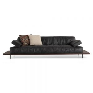 ZS91P Oil Waxed Leather Sofa
