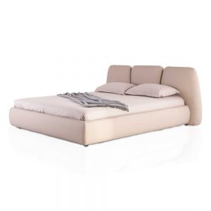 BE3011P	Nappa Off-white bed